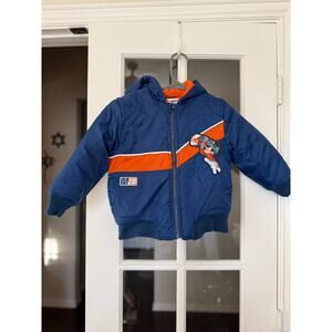 Vintage Y2K Disney Mickey Mouse Racing Jacket toddler  Hooded Coat 3T